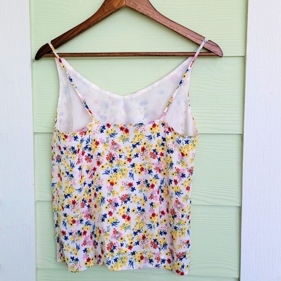 Banana Republic Floral Tank Top Size XS P - Picture 3 of 5